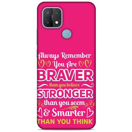 Oppo A15 Uyumlu Kılıf Pembe Delisi (50) Shockproof Kılıf Writing