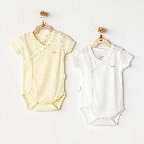 Andywawa Andywawa AC25555 Jacquard Basic 2'Li Zıbın Body Yellow White
