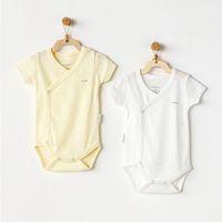 Andywawa Andywawa AC25555 Jacquard Basic 2'Li Zıbın Body Yellow White