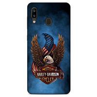 Samsung Galaxy A20 Uyumlu Kılıf Motorsiklet (2) Kabı Harley Davidson
