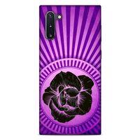 Lopard Samsung Galaxy Note 10 Uyumlu Kılıf Tattoo's (35) Fit Design Kılıf Gül Dövmesi