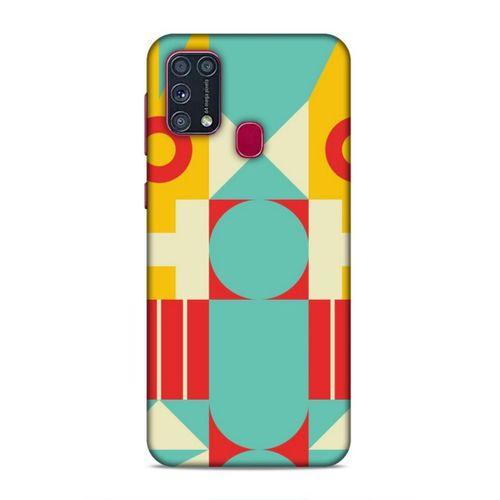 Samsung Galaxy M31 Uyumlu Kılıf Insomnia (24) Darbe Emici Kılıf Bej Sarı