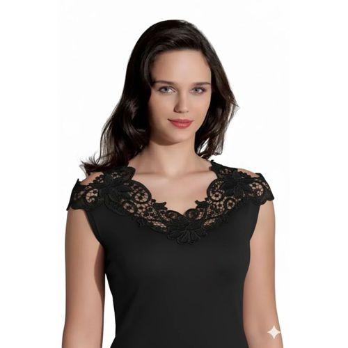 Şahinler Arkası Güpürlü Atlet B396