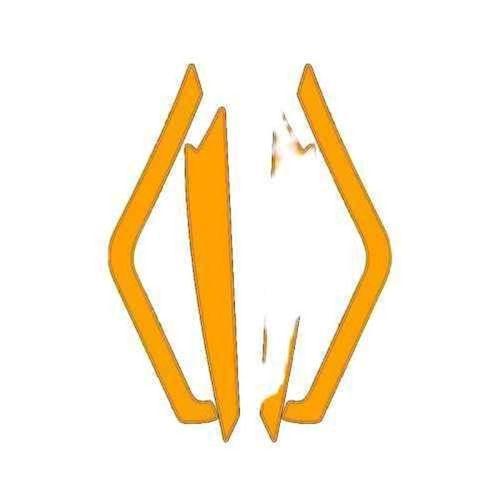 MONDİAL Mondial Strada 2022 - 2025 Uyumlu Far Üstü Film Turuncu