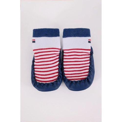 U.S. Polo Assn Çarık Çorap USB2600 Beyaz-Lacivert