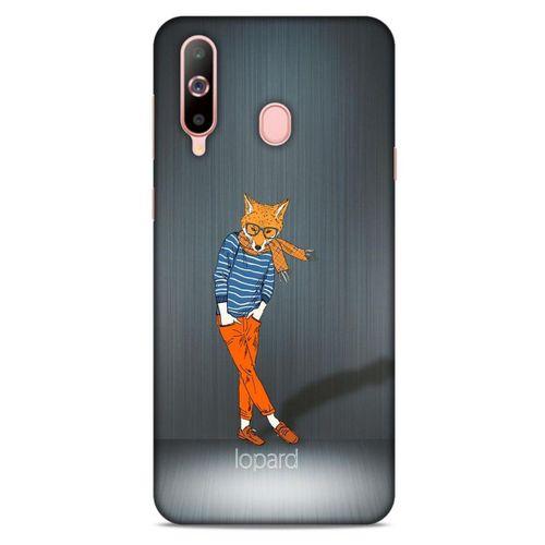 Samsung Galaxy A60 Kılıf FunnyMaX (48) Bumper Kılıf Turuncu Tilki