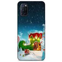 Oppo A72 Kılıf Snowix (4) Koruma Kılıfı Yeşil Lacivert