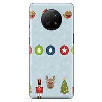 Xiaomi Redmi Note 9T Kılıf Yılbaşı Süsleri (50) Shockproof Kılıf