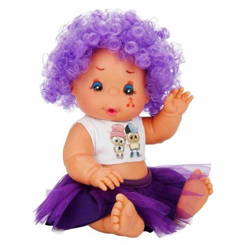Afro Et Bebek Kıvırcık Saçlı - Mor