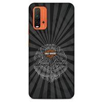 Xiaomi Redmi 9T Uyumlu Kılıf Motorsiklet (40) Fit Silikon Kılıf Harley