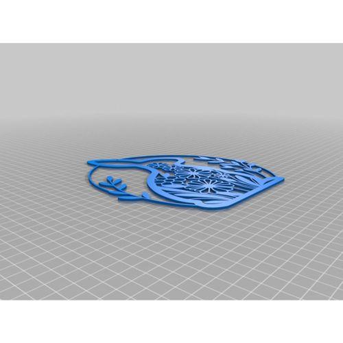 Bahar Dekorasyonu için Çiçekli Tavşan Duvar veya Pencere Süsü (Bu ürün Sadece Plastik parçadır - Almadan Önce Soru Sorabilirsiniz)