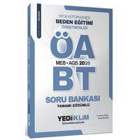 2026 MEB AGS ÖABT Beden Eğitimi Öğretmenliği Tamamı Çözümlü Soru Bankası Yediiklim Yayınları