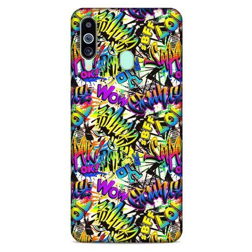 Graffitix (32) Desenli Silikon Kapak Samsung Galaxy M40 Kılıf
