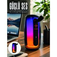 Rgb Işıklı Bluetooth Hoparlör Güçlü Ses Type-c Taşınabilir Kablosuz Speaker