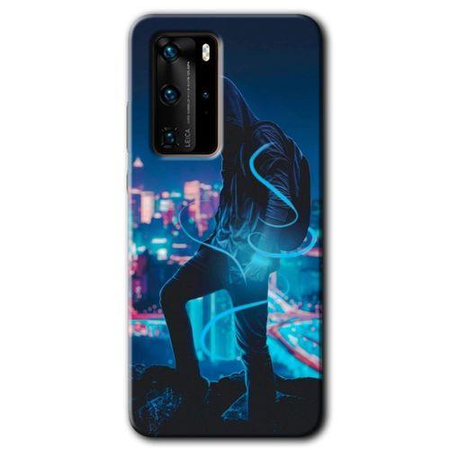 Huawei P40 Pro Kılıf HD Desen Baskılı Arka Kapak - Spill Boy + Kırılmaz Cam