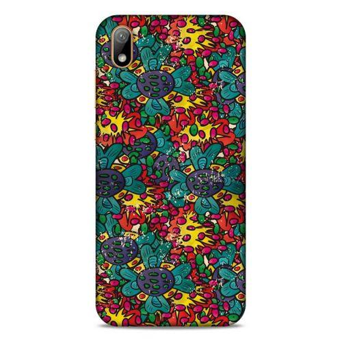 Lopard Huawei Y5 2019 Uyumlu Kılıf Soyut Sanat (29) Baskılı Arka Koruma Kılıfı