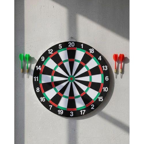 Ev Ve Oyun Alanları İçin Dart Tahtası 12 İnç 4 Dart Oku Dahil