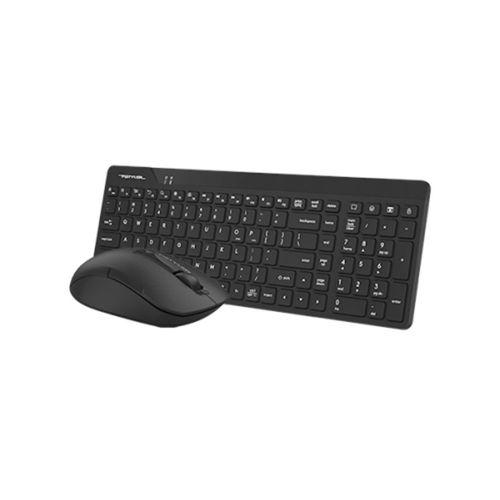 A4 TECH FG2300 AIR2 Siyah, FSTYLER, 2.4Ghz Mini Kablosuz, Türkçe Q, SESSİZ Klavye Mouse Set