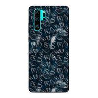 Huawei P30 Pro Uyumlu Kılıf Utopia (30) Silicone Case Pembe Yeşil