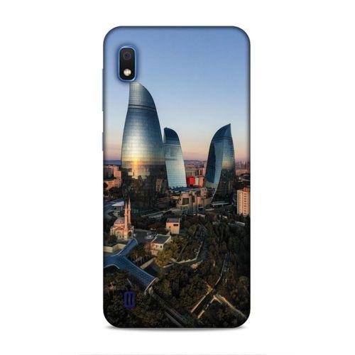 Samsung Galaxy A10 Uyumlu Kılıf Azarbaijan (32) Soft Silikon Kılıf Azerbaycan Kuleleri