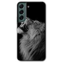 Samsung Galaxy S22 Kılıf HD Desen Baskılı Arka Kapak - Lion