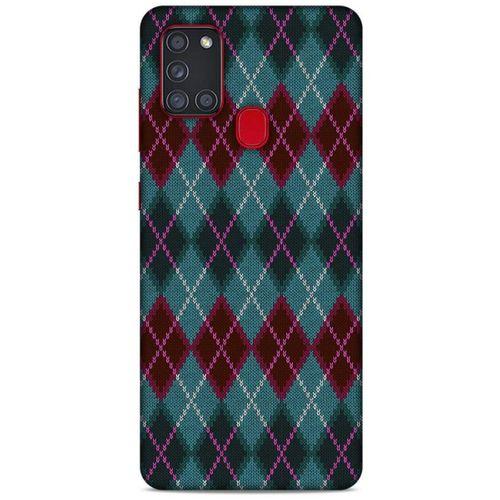 Kazak (19) Desenli Silikon Kapak Telefon Kabı Samsung Galaxy A21s Kılıf