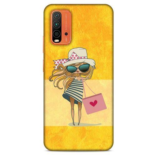 Lopard Xiaomi Redmi 9T Uyumlu Kılıf Sokak Modası (86) Glitter Kılıf