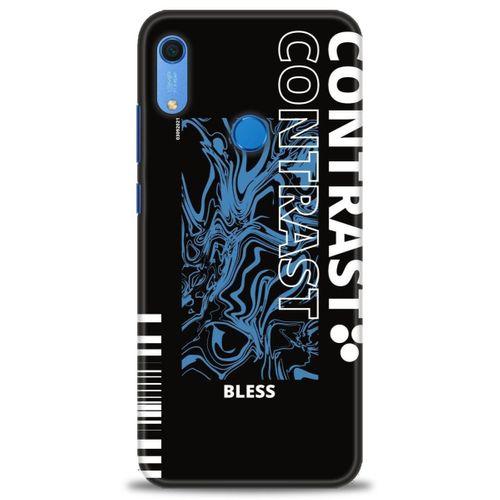 Huawei Y6S Kılıf HD Baskılı Kılıf - Bless + Tam Ekran Koruyucu