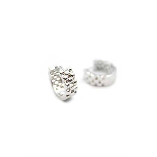 RL Halka Küpe - Gümüş