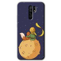 Xiaomi Redmi 9 Kılıf Baskılı Arka Kapak - Küçük Prens +Tam Ekran Koruyucu