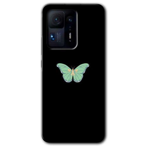 Xiaomi Mi Mix 4 HD Baskılı Kılıf + 9D Tam Ekran Koruyucu - Butterfly Tree