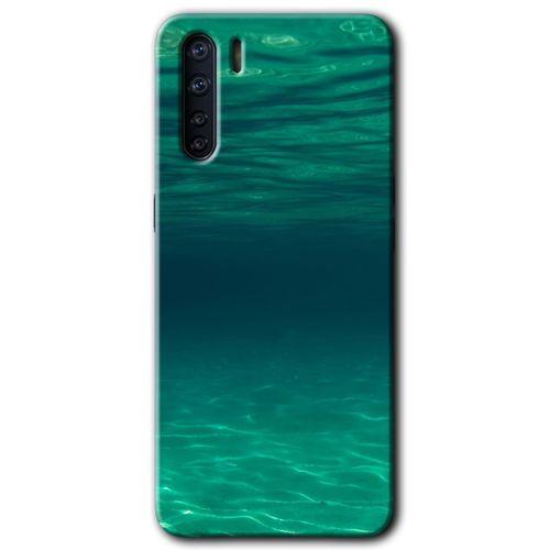 OPPO Oppo A91 Kılıf HD Desen Baskılı Arka Kapak - Derin Deniz