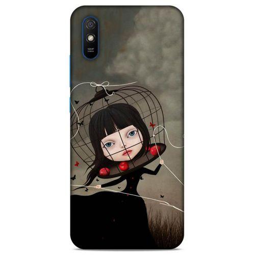Lopard Xiaomi Redmi 9A Uyumlu Kılıf Manipülasyon ☻ (40) Fit Silikon Kılıf Desenli