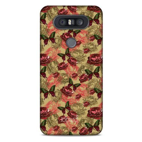 LG K41S - K51S Kılıf Kelebek Etkisi (39) Liquid Crystal Kılıf Turuncu Yeşil