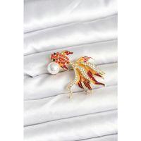 Japon Balığı Model Broş