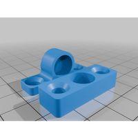 Manyetik Kapı Mandalı (10x3mm Mıknatıs – Güçlendirilmiş) – 3D Baskı Kilit Mekanizması (Bu ürün Sadece Plastik parçadır - Almadan Önce Soru Sorabilirsi