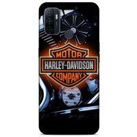 Huawei P40 Uyumlu Kılıf Motorsiklet (13) Silikon Kap Harley Davidson