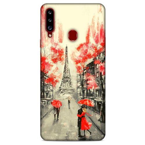 Cityx (9) Samsung Galaxy A20s Kılıf Silikon Kapak Desenli