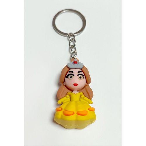 Prenses Silikon Anahtarlık