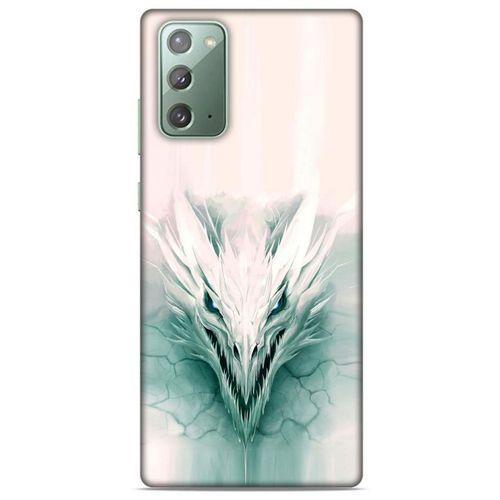 Samsung Galaxy Note 20 Kılıf Dragons (15) Antişok Kılıf Buz Ejderhası