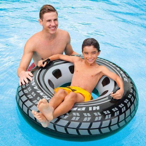 INTEX Intex Tutunmalı Deniz Simiti Araba Lastiği Desenli 114cm - 56268