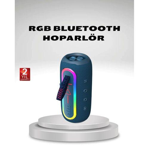 Taşınabilir Mini Bluetooth Hoparlör Güçlü Ses Ve Şık Kırmızı Tasarım