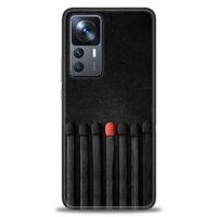 Xiaomi Mi 12T Kılıf HD Baskılı Kılıf - Kibrit Çöpleri + Tam Ekran Koruyucu