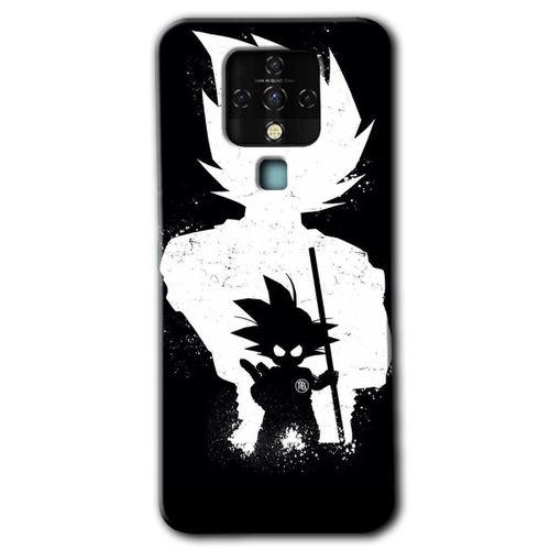 Tecno Camon 16 Kılıf HD Desen Baskılı Arka Kapak+Temperli Cam - Anime