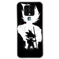 Tecno Camon 16 Kılıf HD Desen Baskılı Arka Kapak+Temperli Cam - Anime