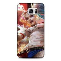 Samsung Galaxy Note 5 Uyumlu Kılıf Harley Quinn (16) Kalın Kılıf Karolina mavisi