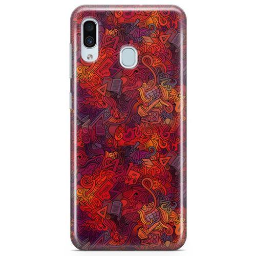 Samsung Galaxy A30 Kılıf Love School Arka Kapak Koruma Desenli Full Koruyucu