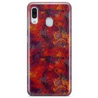 Samsung Galaxy A30 Kılıf Love School Arka Kapak Koruma Desenli Full Koruyucu
