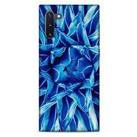 Lopard Samsung Galaxy Note 10 Uyumlu Kılıf Bahar (13) Silikon Kap Açık Mavi