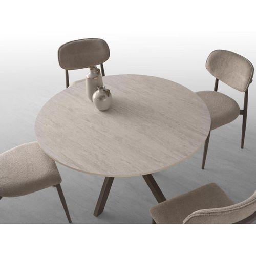Nova T Yuvarlak Açılır Mutfak Masa Sandalye Takımı 70x120cm